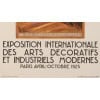 Affiche Art Déco Originale, Antoine Bourdelle, Exposition Internationale des Arts Décoratifs et Industriels Modernes, Ministère du Commerce et de l’Industrie, Travaux d’Hercules, Taureau Crétois, Labeur, Génie, 1925 10