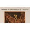 Affiche Art Déco Originale, Antoine Bourdelle, Exposition Internationale des Arts Décoratifs et Industriels Modernes, Ministère du Commerce et de l’Industrie, Travaux d’Hercules, Taureau Crétois, Labeur, Génie, 1925 9