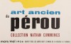 Affiche Originale, Jean Carlu, Art Ancien, Pérou, Musée des Arts Décoratifs, Exposition, Collection, Nathan Cummings, Palais du Louvre, Pavillon de Marsan, Rivoli, 10
