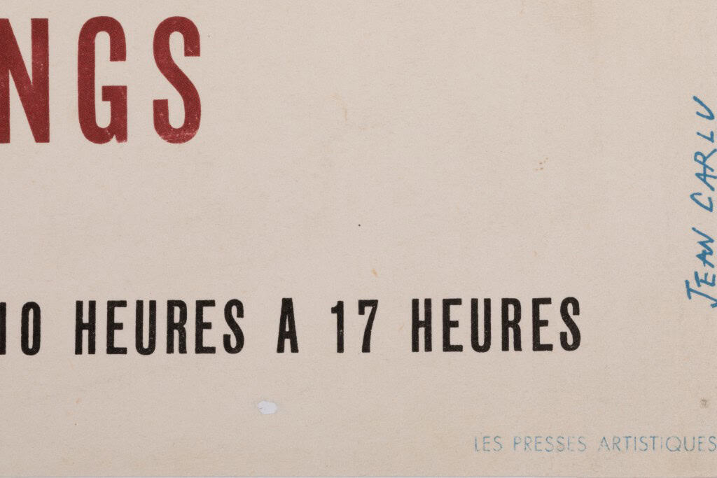 Affiche Originale, Jean Carlu, Art Ancien, Pérou, Musée des Arts Décoratifs, Exposition, Collection, Nathan Cummings, Palais du Louvre, Pavillon de Marsan, Rivoli, 7
