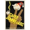 Affiche Originale, Chem, Cafés Jeanne d’Arc, Cafetier, Torréfacteur, Cafetière, Tasse, Boisson, Expresso, Café, Orléans, 1937 7