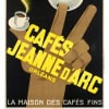 Affiche Originale, Chem, Cafés Jeanne d’Arc, Cafetier, Torréfacteur, Cafetière, Tasse, Boisson, Expresso, Café, Orléans, 1937 9