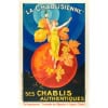 Affiche Art Déco Originale, Henry Le Monnier, La Chablisienne, Chablis, Alcool, Liqueur, Distillerie, Vin, Vignoble, Vigne, Vigneron, Viticulteur, Cépage, Raisins, Boisson, Bouteille, Femme, Robe, Globe, 1926 10