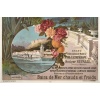 Affiche Tourisme Originale, Hugo d’Alési, Thermes Valentia, Monaco, Chemins de Fer, Transport, Voyage, Trains, La Condamine, Eau Thermale, Eau de Source, Bain Thermal, Bain de Mer, Côte d’Azur, c.1896 10