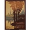 Affiche Tourisme Originale, Julien Lacaze, Chemins de Fer, Transport, Voyage, Normandie, Bretagne, Ile de Jersey, Trains, c.1910 7