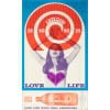 Original Poster, Michel Lecourt, Cora Americano, Love Life, Alcohol, Drink, Aperitif, Cocktail, Bottle, Glass, Psychedelic, Woman, Heart, Target, c.1960 7