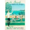 Affiche Originale, Jean-Denis Maclès, La Baule, Bretagne, Tourisme, Voyage, Casino, Golf, Tennis, Plage, Sable, Mer, Voilier, Station Balnéaire, c.1959 7