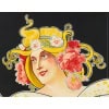 Affiche Art Nouveau Originale, Marcellin Auzolle, Banyuls Trilles, Quinquina, Apéritif, Distillerie, Alcool, Boisson, Bouteille, Verre, Spiritueux, Vin, Eau de Vie, Quinine, Perpignan, Bordeaux, c.1910 11