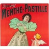 Affiche Originale, Misti, Ferdinand Mifliez, Liqueur Menthe-Pastille, Distillerie, Giffard, Angers, Alcool, Apéritif, Boisson, Spiritueux, Eau de Vie, Ange, Chérubin, Carquois, 1895 10
