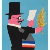 Affiche Originale, Paul Colin, Réfrigérateur, Bosch, Électroménager, Frigidaire, Frigo, Froid, Cuisine, Palme, 1963 9