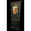 Vestiaire en placage de noyer peint en vert. 13