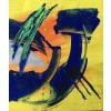 SCHNEIDER Gérard Sans Titre 1977 Acrylique Gouache Sur Papier Signé Daté 1977catalogue Raisonné 11