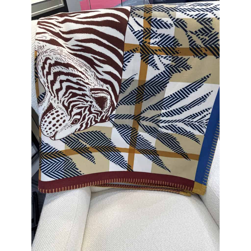 HERMES, Plaid Tigre Altaï 7