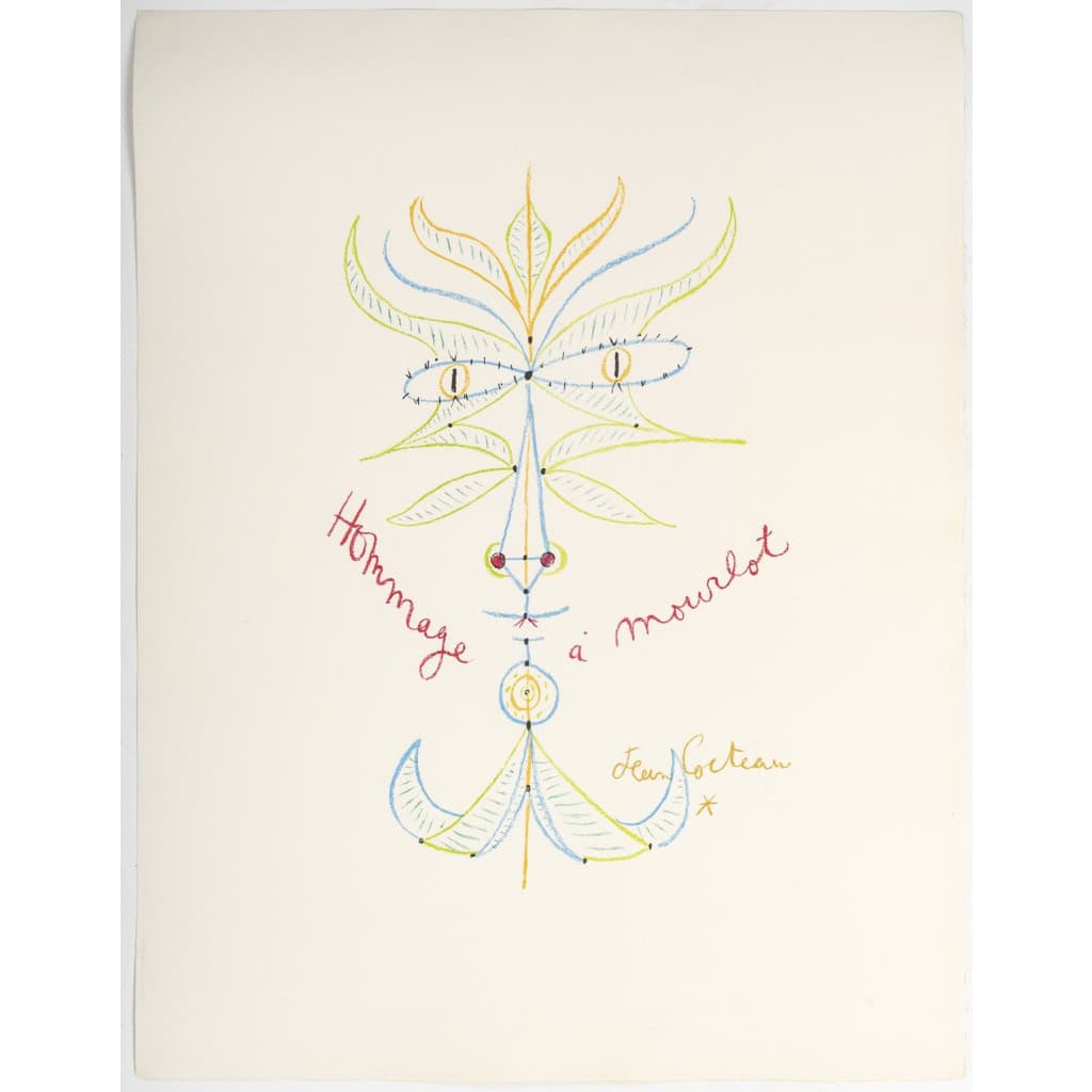 Lithographie par Jean COCTEAU 4