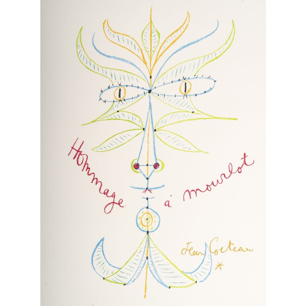 Lithographie par Jean COCTEAU 3