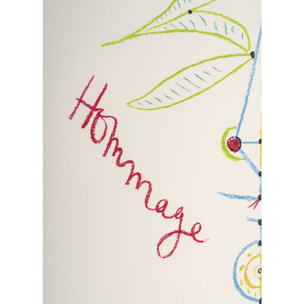 Lithographie par Jean COCTEAU 7