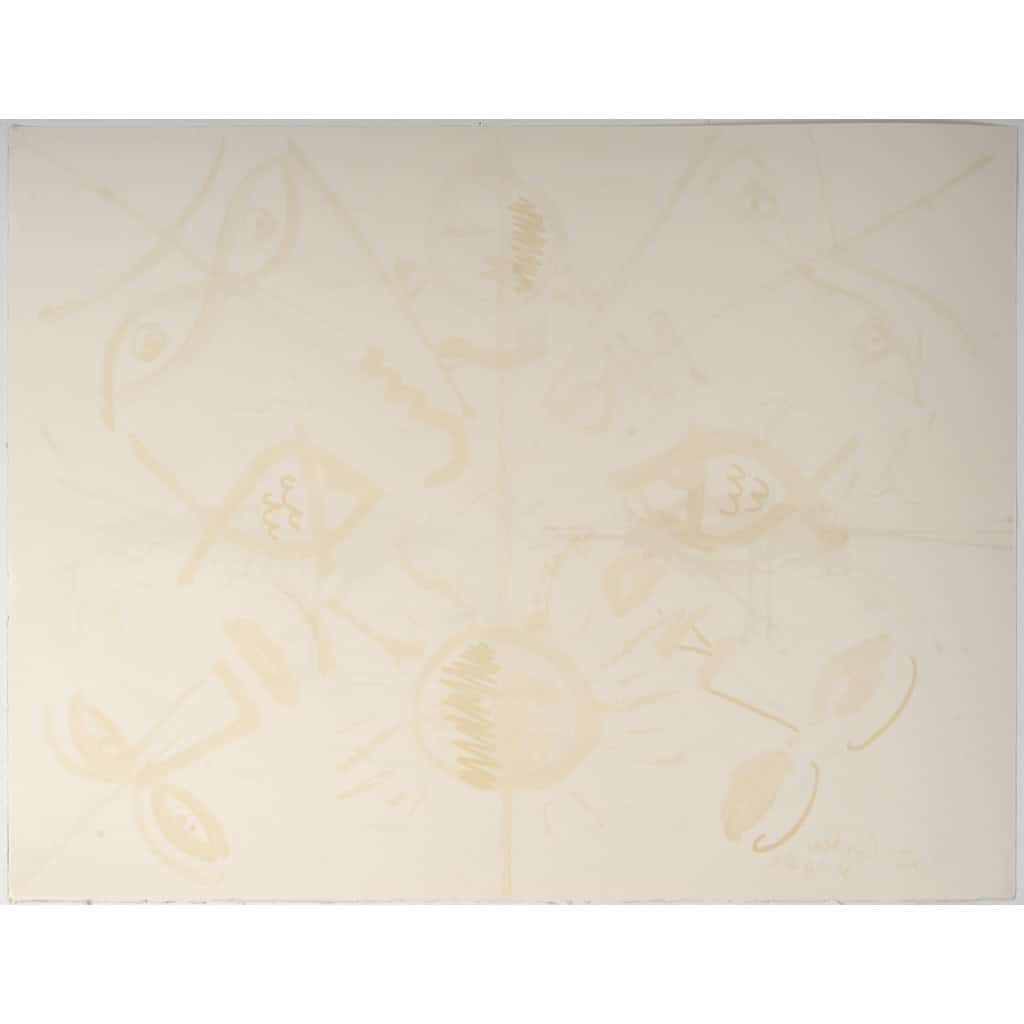 Lithographie originale par Raymond MORETTI et Jean COCTEAU 9