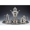 A. AUCOC – Service THE/CAFE 6 pieces argent XIXè 29