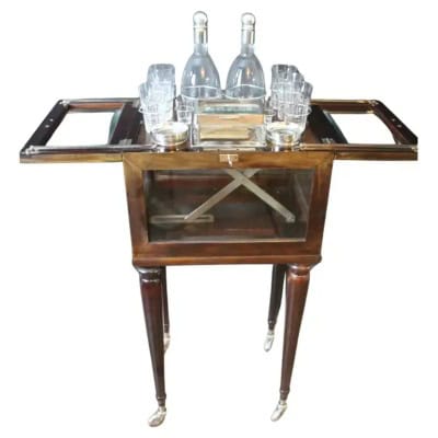 Meuble bar à système, meuble bar pliant, meuble bar d’appartement, meuble bar vintage 3
