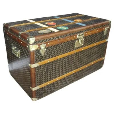 Malle Goyard courrier 100 cm des années 1920-1930