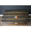 Malle Goyard cabine 110 cm en toile a chevrons 32