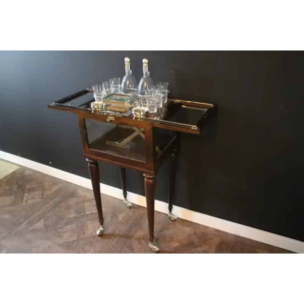Meuble bar à système, meuble bar pliant, meuble bar d’appartement, meuble bar vintage 14