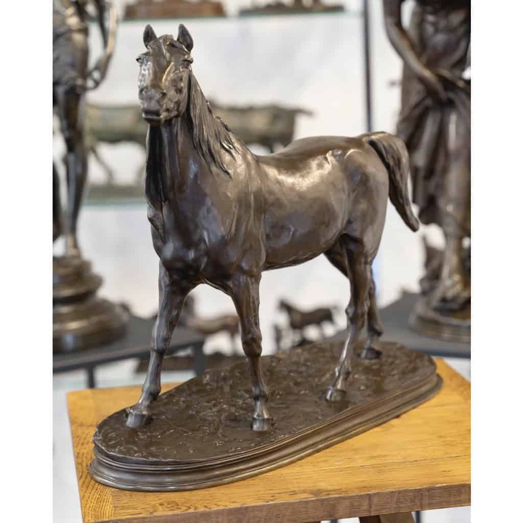 Sculpture – La Jument Normande , Pierre – Jules Mêne (1810-1879) – Bronze 4