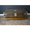 Malle Goyard cabine 110 cm en toile a chevrons 22