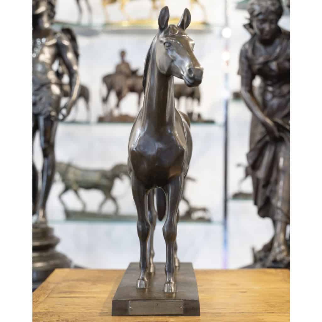 Sculpture – Cheval « Honduras » , Willem Krieger (1877-1945) – Bronze 4