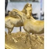 Sculpture – Group Of Arabian Horses , Pierre-Jules Mêne (1810-1879) ​​​​​​​- Bronze 25