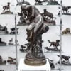 Sculpture – Le Sommeil , Luca Madrassi (1848-1919) – Bronze 12