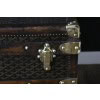 Malle Goyard cabine 110 cm en toile a chevrons 26