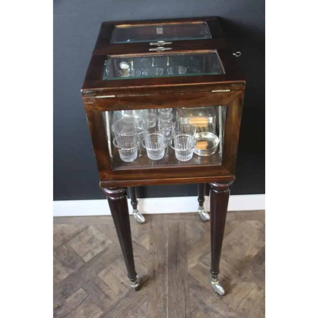 Meuble bar à système, meuble bar pliant, meuble bar d’appartement, meuble bar vintage 10