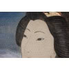Toile peinte représentant un personnage de style asiatique. Contemporain. LS6342B675H 11