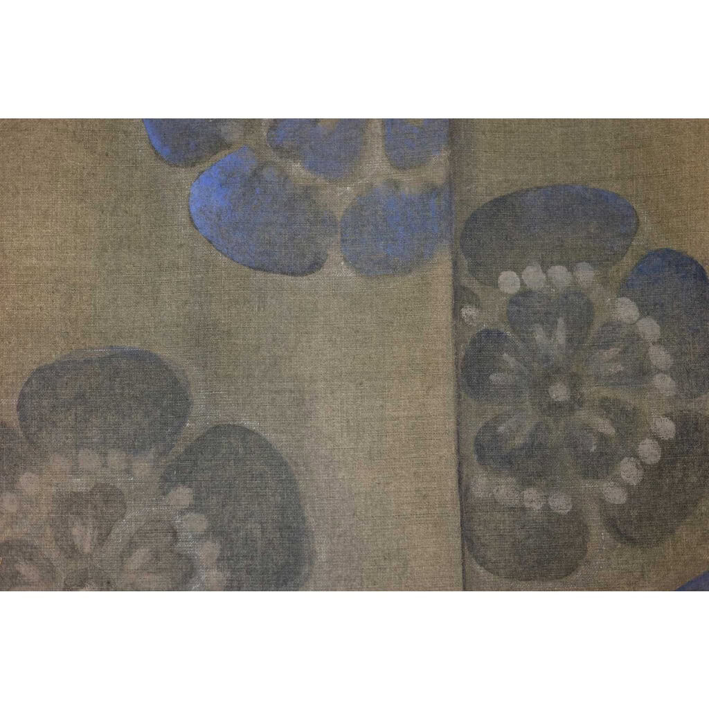 Toile peinte représentant un samouraï japonais. Contemporain. LS6341678U 6
