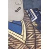 Toile peinte représentant un samouraï japonais. Contemporain. LS6341678U 15