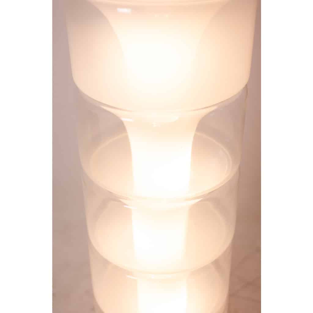 Carlo Nason. Lampadaire « Colonne » en verre opalescent. Années 1970/80. LS64362509P 9