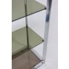 Paire d’étagères à 6 tablettes, armature en métal chromé. Années 1970. LS6415509M 27