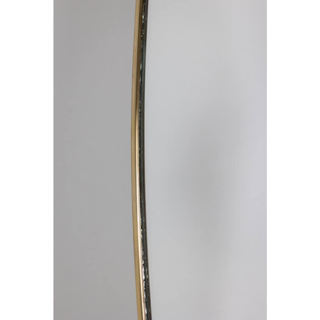 Paire de miroirs en laiton doré. Circa 1970. LS63611176B 7