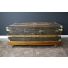 Malle Goyard cabine 110 cm en toile a chevrons 29