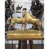 Sculpture – Group Of Arabian Horses , Pierre-Jules Mêne (1810-1879) ​​​​​​​- Bronze 19