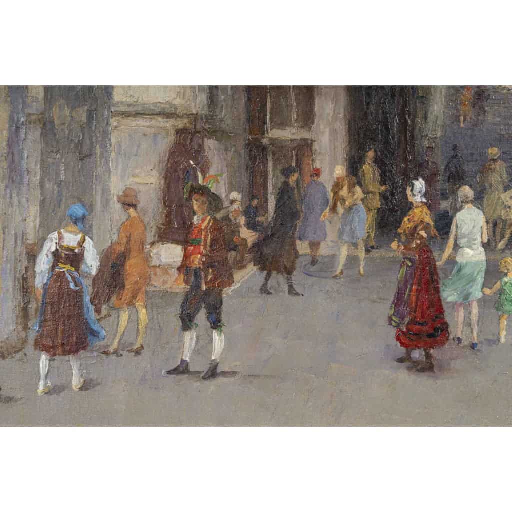 Stefano NOVO (1862-1927) La Place Saint-marc 13