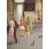 Stefano NOVO (1862-1927) La Place Saint-marc 21