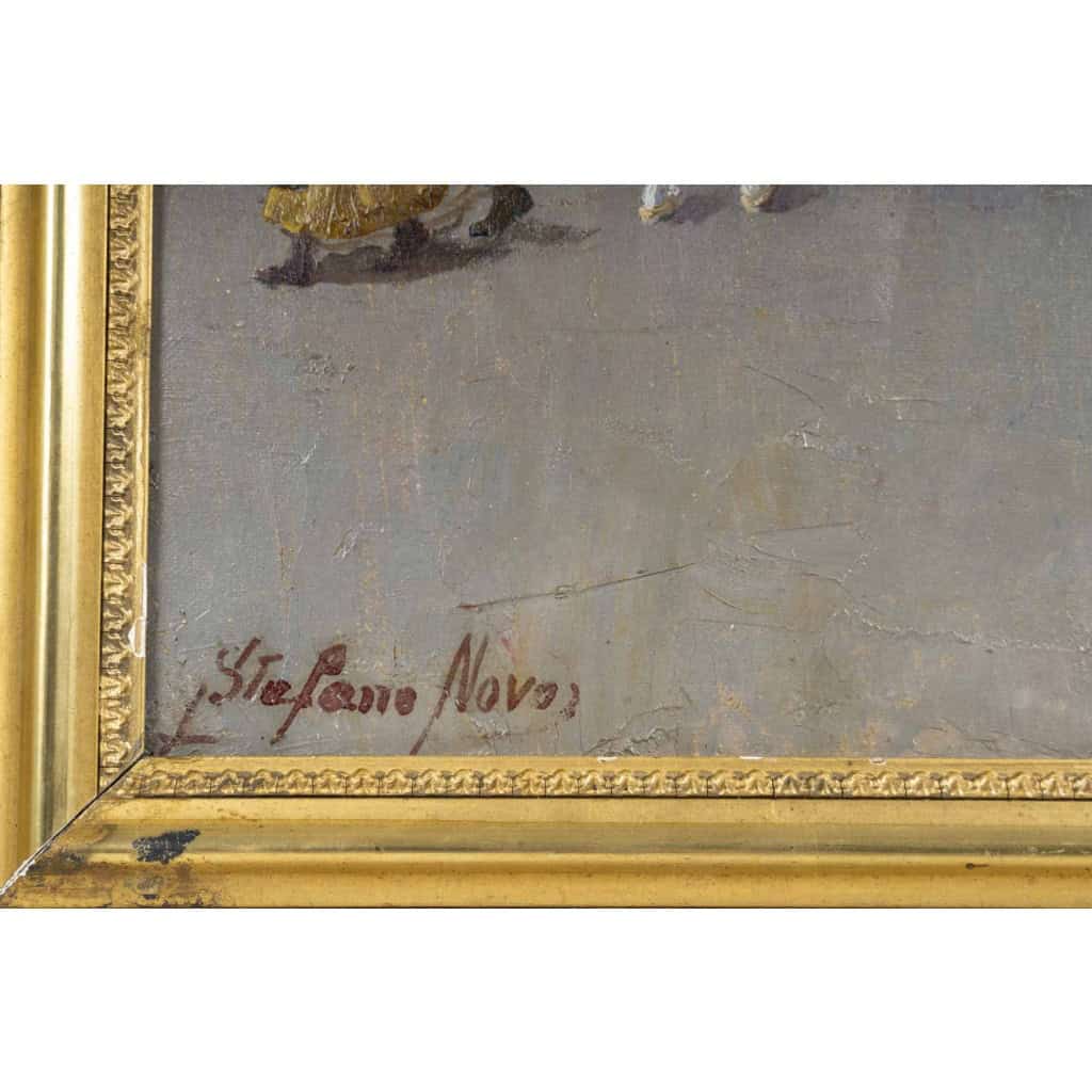 Stefano NOVO (1862-1927) La Place Saint-marc 9