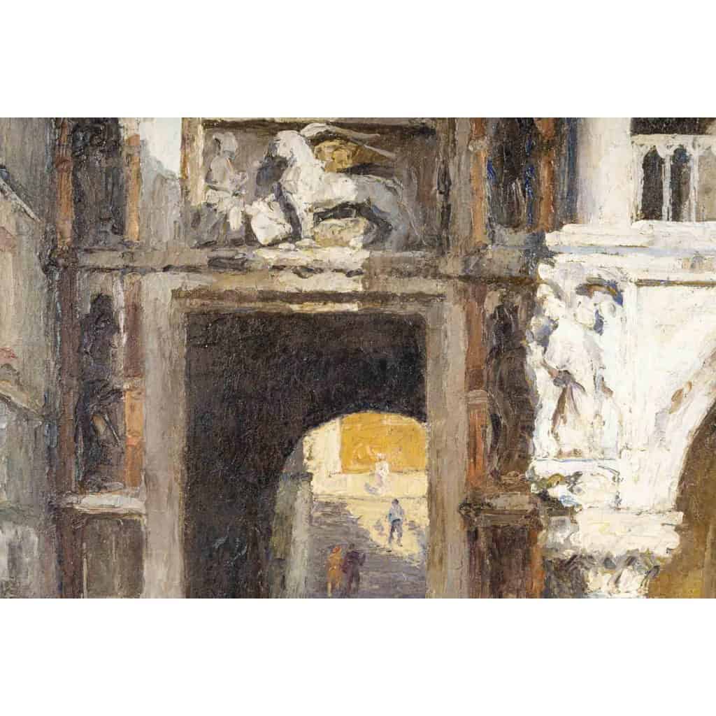 Stefano NOVO (1862-1927) La Place Saint-marc 8
