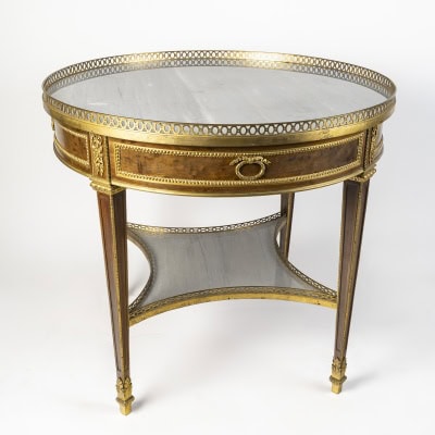 Guéridon De Style Louis XVI, Estampillé Gervais-Maximilien-Eugène DURAND (1839-1911)