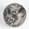 1924 René Lalique – Vase Baies Verre Blanc Emaillé Noir 14