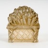 1939 René Lalique – Surtouts Décoratifs Corbeille Quatre Saisons Verre Blanc Patiné Sépia 15