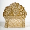 1939 René Lalique – Surtouts Décoratifs Corbeille Quatre Saisons Verre Blanc Patiné Sépia 13