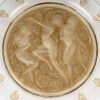 1943 René Lalique – Plat Côte d’Or Verre Blanc Patiné Sépia 12